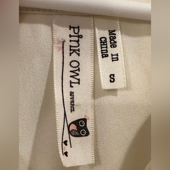 Pink Owl Ruffle Dress - Picture 4 of 4